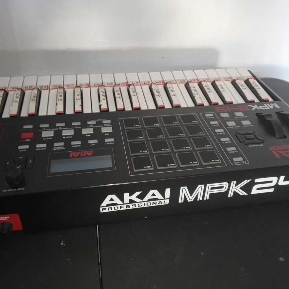 MPK249 MIDI Keyboard Controller - Black and White